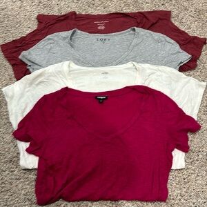 Women’s Bundle Short sleeve Tees. Size Medium
